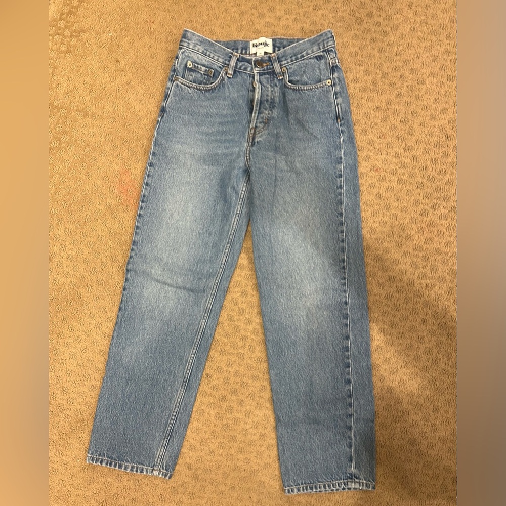 ROUJE ✨ Marais jeans indigo blue double stone color 26/2 - Picture 5 of 5